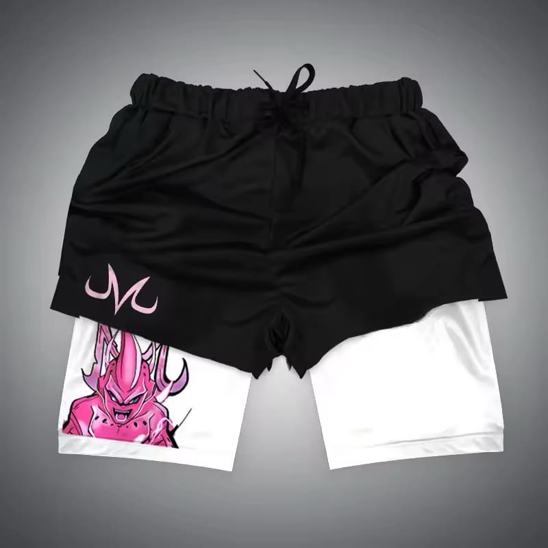 Shorts Fitness Gym Training Majin Buu Kid