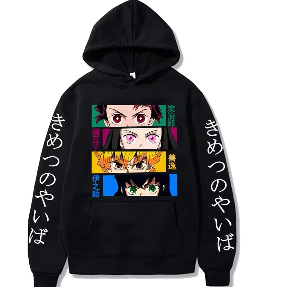 Demon Slayer Hoodie Plus Size TANJIRO KAMADO