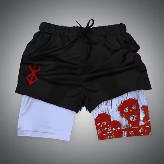 Shorts Fitness Gym Training Berserk