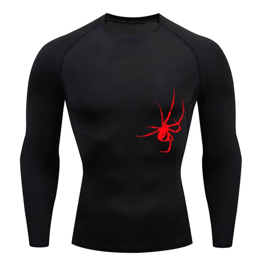 Compression Shirt Men Print Breathable 01