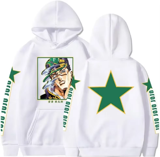 Unisex Kujo Jotaro Hoodie Jonathan Joseph