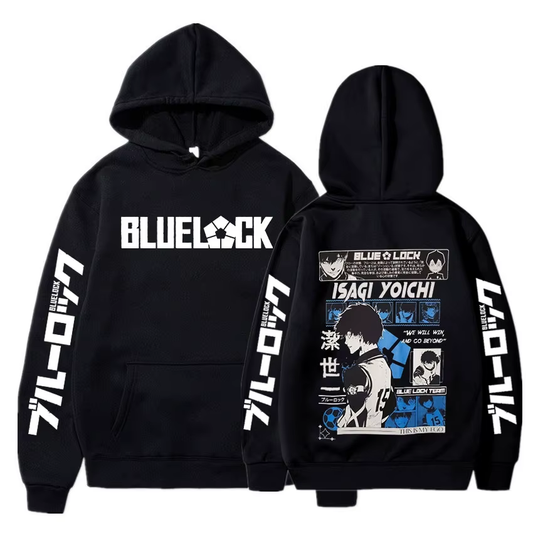 Blue Lock Isagi Yoichi Printed Hooded