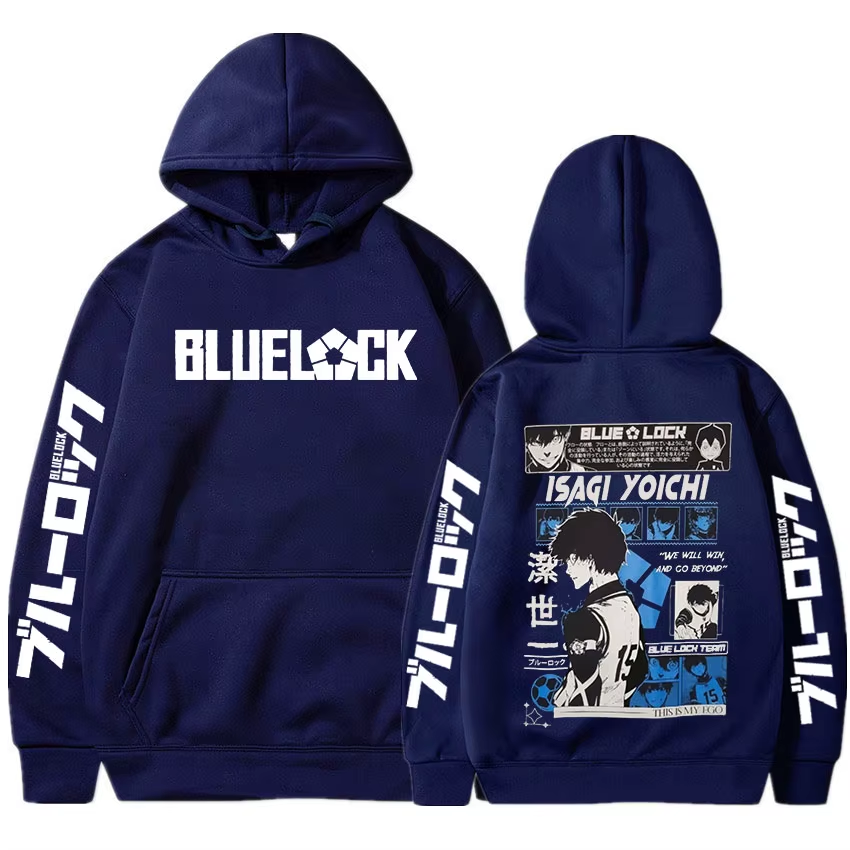 Blue Lock Isagi Yoichi Printed Hooded