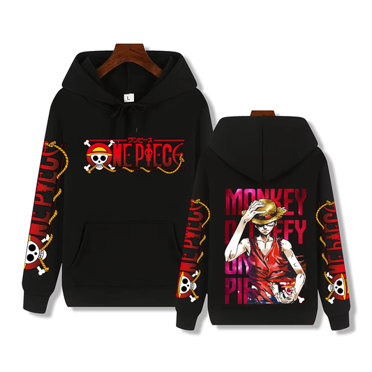 One Piece Printed Hoodie